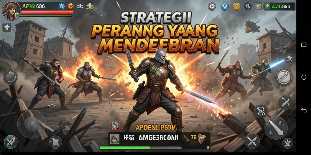 Gameplay strategis yang intens dan mendebarkan di AP686.