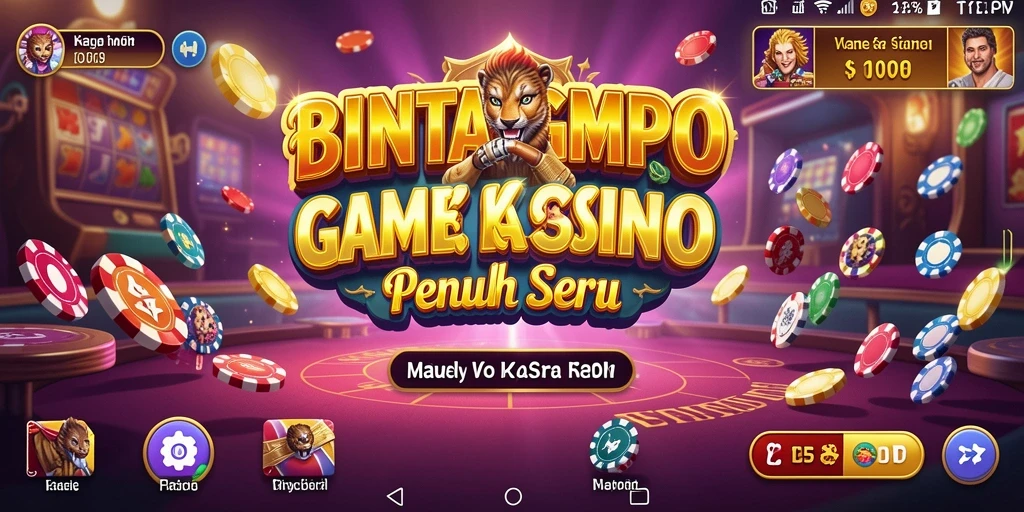 Tampilan gameplay BINTANGMPO yang seru dan menarik.