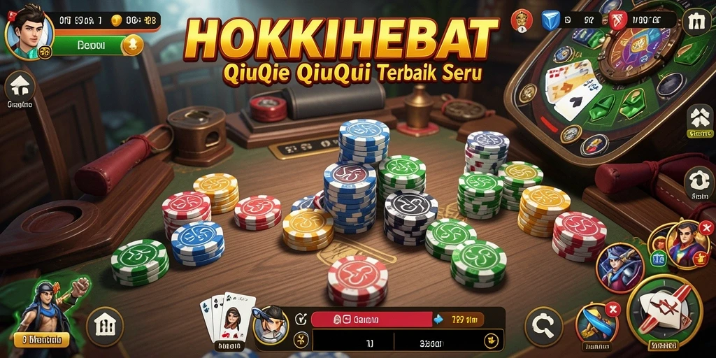 Tampilan gameplay QiuQiu yang menarik dan seru.