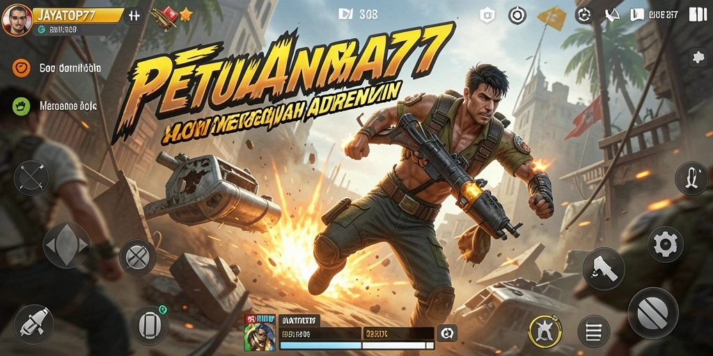 Tampilan dinamis dan menegangkan dari gameplay JAYATOP77.
