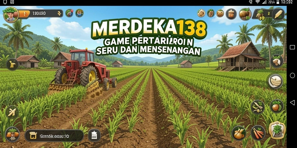 Tampilan gameplay MERDEKA138 yang menarik dan seru.
