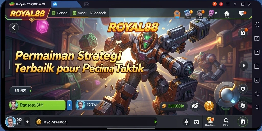 Tampilan gameplay menarik dan penuh strategi di ROYAL88.