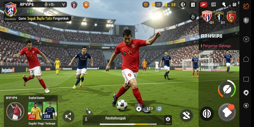 Tampilan gameplay RPVIP6 yang realistis dan mendebarkan.