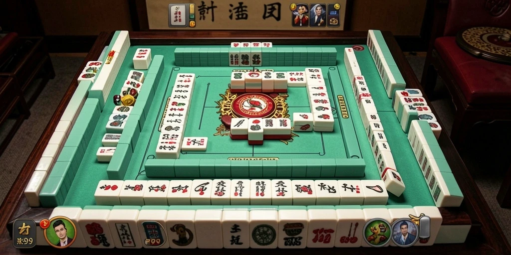Screenshot gameplay RR999 yang menampilkan tantangan Mahjong yang menggembirakan.