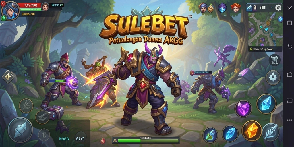 Tampilan gameplay seru di dunia petualangan ARPG SULEBET.