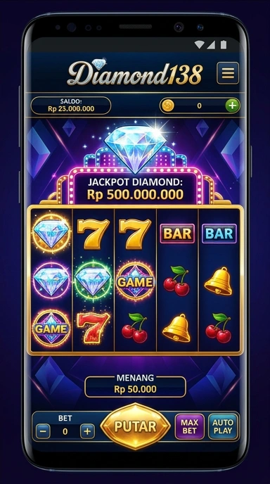 Fitur pencarian cepat di aplikasi diamond138.